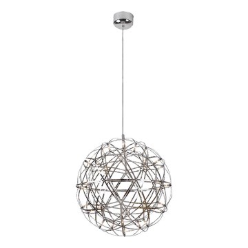 Rabalux - LED ljuskrona med textilsladd LED/16W/230V 3000K skinande krom