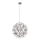 Rabalux - LED ljuskrona med textilsladd LED/16W/230V 3000K skinande krom