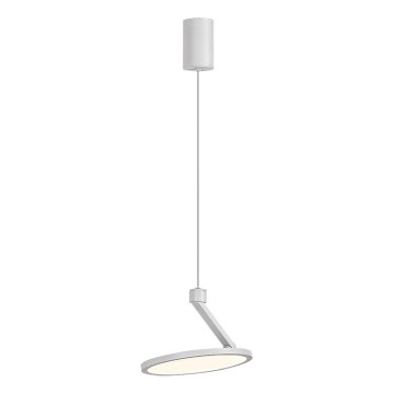 Rabalux - LED ljuskrona med textilsladd LED/20W/230V vit