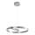 Rabalux - LED ljuskrona med textilsladd LED/34W/230V matt krom