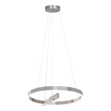 Rabalux - LED ljuskrona med textilsladd LED/40W/230V skinande krom
