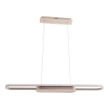 Rabalux - LED ljuskrona med textilsladd LED/48W/230V 4000K matt krom