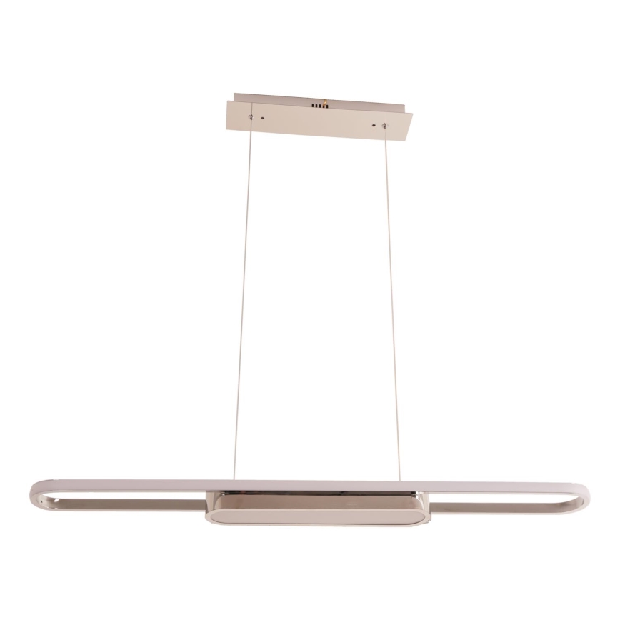 Rabalux - LED ljuskrona med textilsladd LED/48W/230V 4000K matt krom