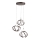 Rabalux - LED ljuskrona med textilsladd LED/50W/230V