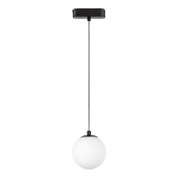 Rabalux - LED ljusreglerad ljuskrona på textilsladd för 1-fas skensystem LED/5W/24V 2700-5500K Wi-Fi Tuya svart