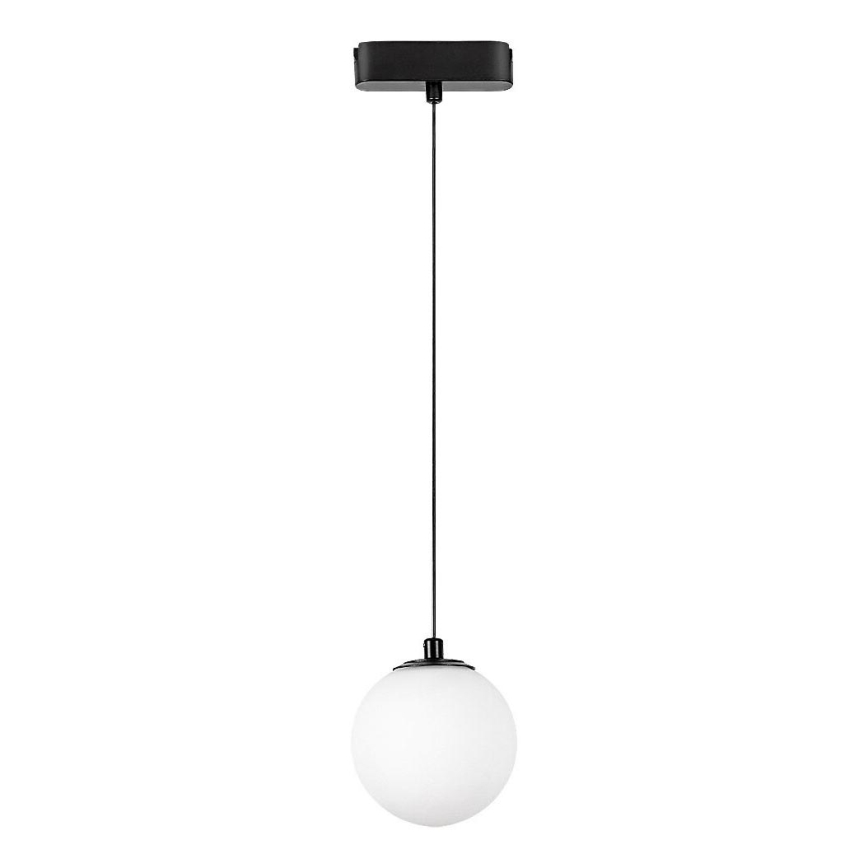 Rabalux - LED ljusreglerad ljuskrona på textilsladd för 1-fas skensystem LED/5W/24V 2700-5500K Wi-Fi Tuya svart
