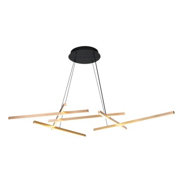 Rabalux - LED ljusreglerad ljuskrona på textilsladd LED/40W/230V 3000-6500K + fjärrkontroll