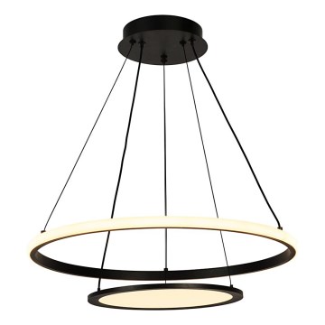 Rabalux - LED ljusreglerad ljuskrona på textilsladd LED/42W/230V 3000-6500K + fjärrkontroll