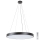 Rabalux - LED ljusreglerad ljuskrona på textilsladd LED/60W/230V 3000-6000K svart + fjärrkontroll
