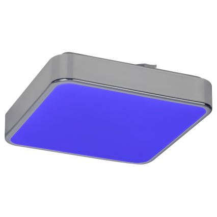 Rabalux - LED RGB dimbar badrumstaklampa LED/22W/230V 3000-6000K IP44 + fjärrkontroll 29x29 cm