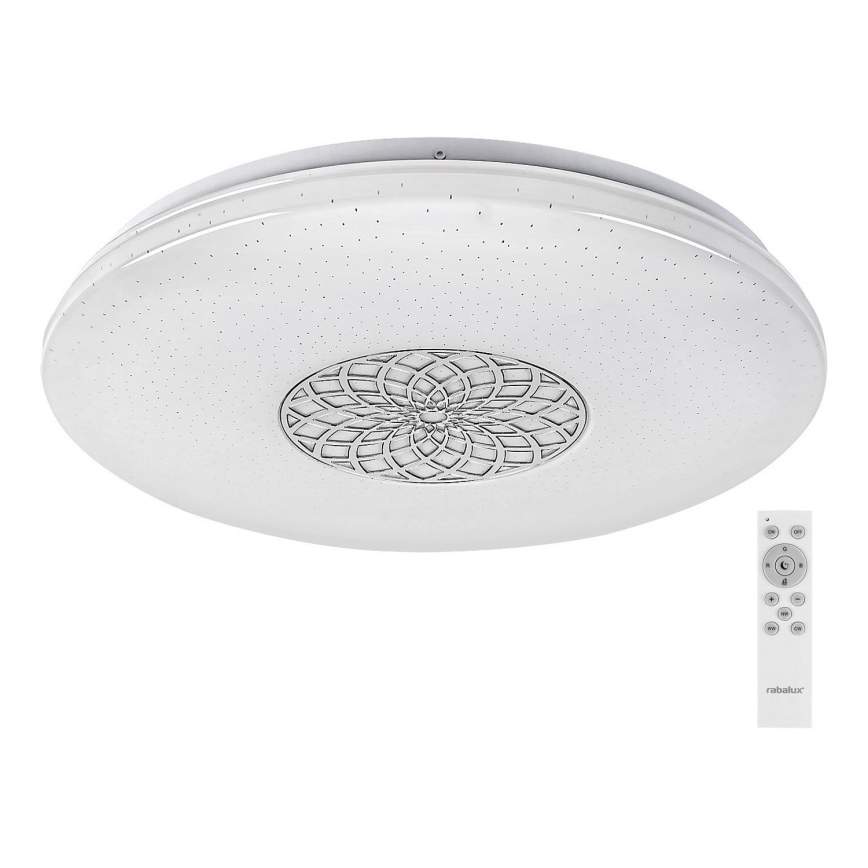Rabalux - LED RGB dimbar taklampa LED/24W/230V 3000-6500K Wi-Fi Tuya diameter 39,5 cm + fjärrkontroll