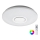 Rabalux - LED RGB Dimbar taklampa med högtalare LED/24W/230V Wi-Fi Tuya + fjärrkontroll