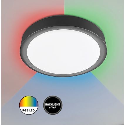 Rabalux - LED RGB dimbar taklampa med sensor LED/28W/230V 2700-5000K + fjärrkontroll