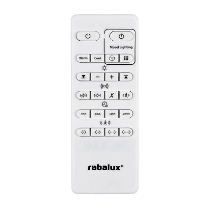 Rabalux - LED RGB dimbar taklampa med sensor LED/28W/230V 2700-5000K + fjärrkontroll