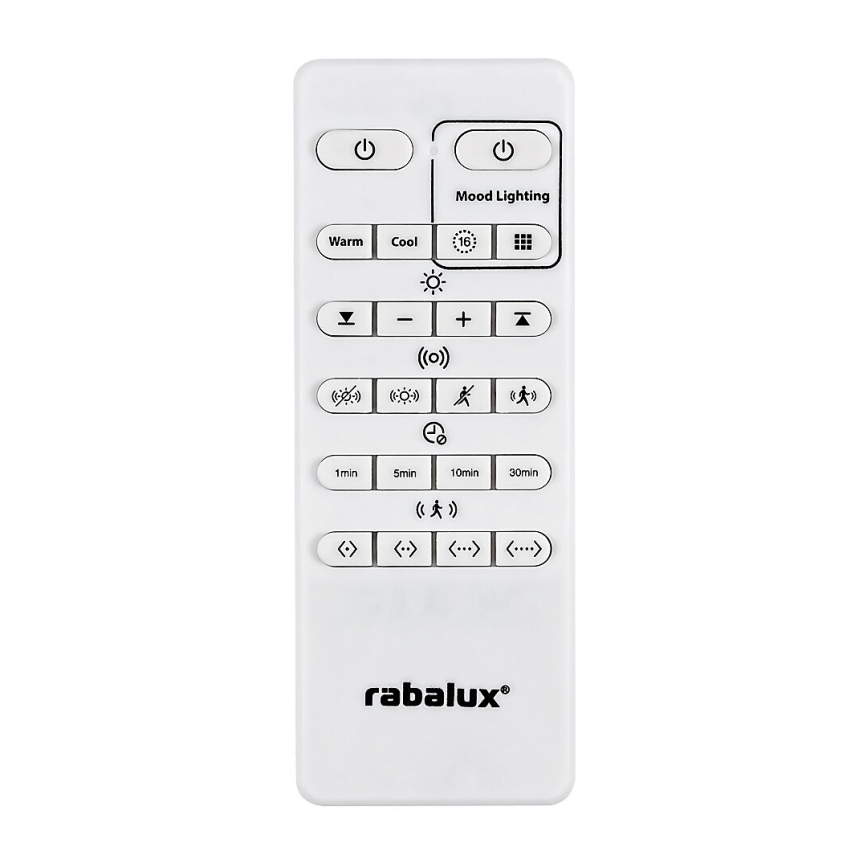 Rabalux - LED RGB dimbar taklampa med sensor LED/28W/230V 2700-5000K + fjärrkontroll