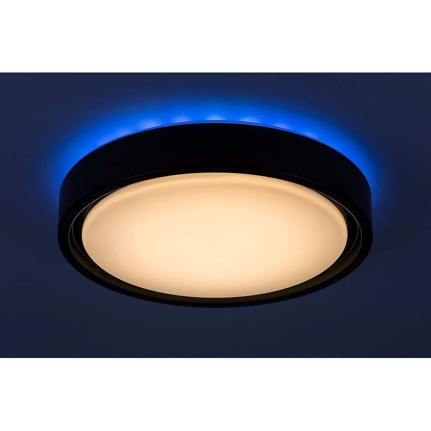 Rabalux - LED RGB Dimbart taklampa med sensor LED/28W/230V 2700–5000K Ø36 cm + fjärrkontroll