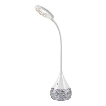 Rabalux - LED RGB Ljusreglerad bordslampa LED/4W/230V vit