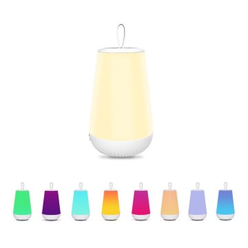 Rabalux - LED RGB Ljusreglerad uppladdningsbar bordslampa LED/2W/5V 3000K 1800 mAh