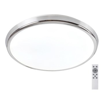 Rabalux - LED RGB Ljusreglerad vägglampa för badrum LED/18W/230V diameter 30 cm 3000-6500K IP44 + fjärrkontroll