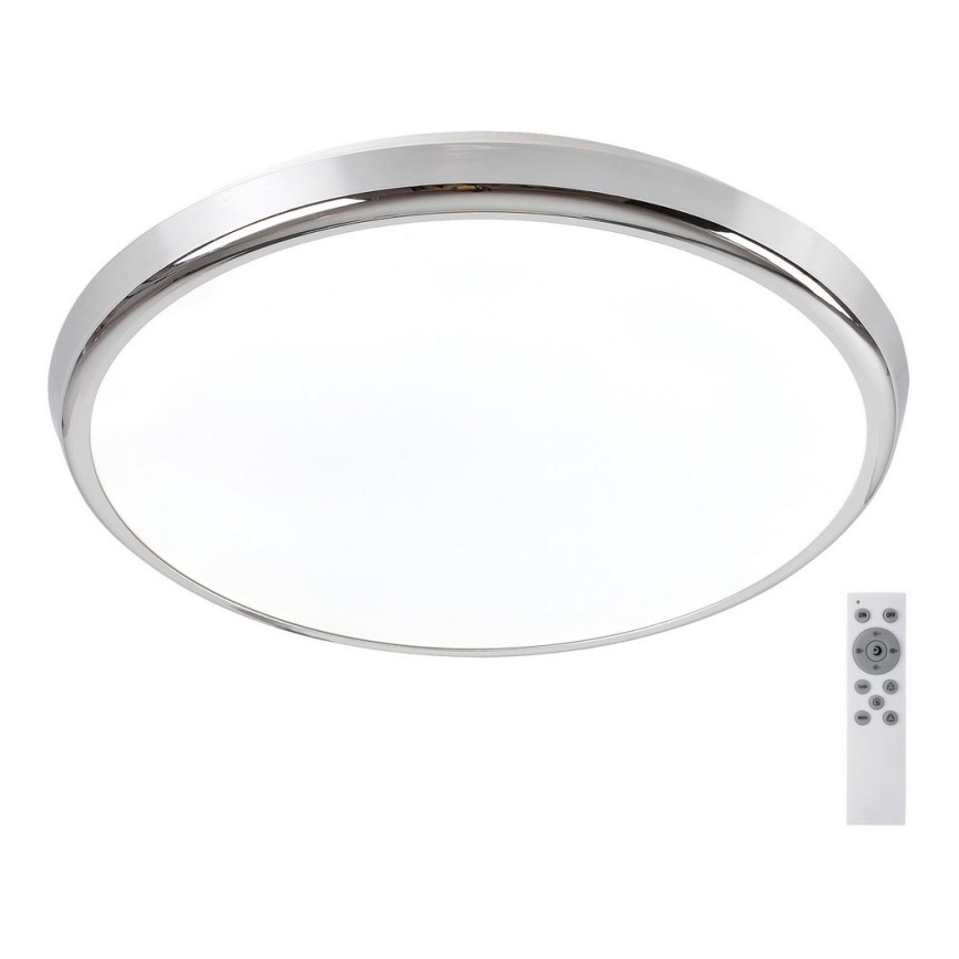 Rabalux - LED RGB Ljusreglerad vägglampa för badrum LED/18W/230V diameter 30 cm 3000-6500K IP44 + fjärrkontroll