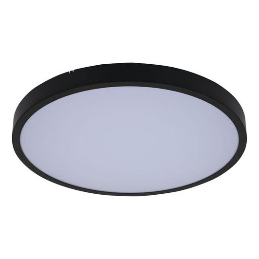 Rabalux - LED RGB Ljusreglerad vägglampa för badrum LED/36W/230V 3000-6000K Wi-Fi Tuya IP44 diameter 42 cm svart