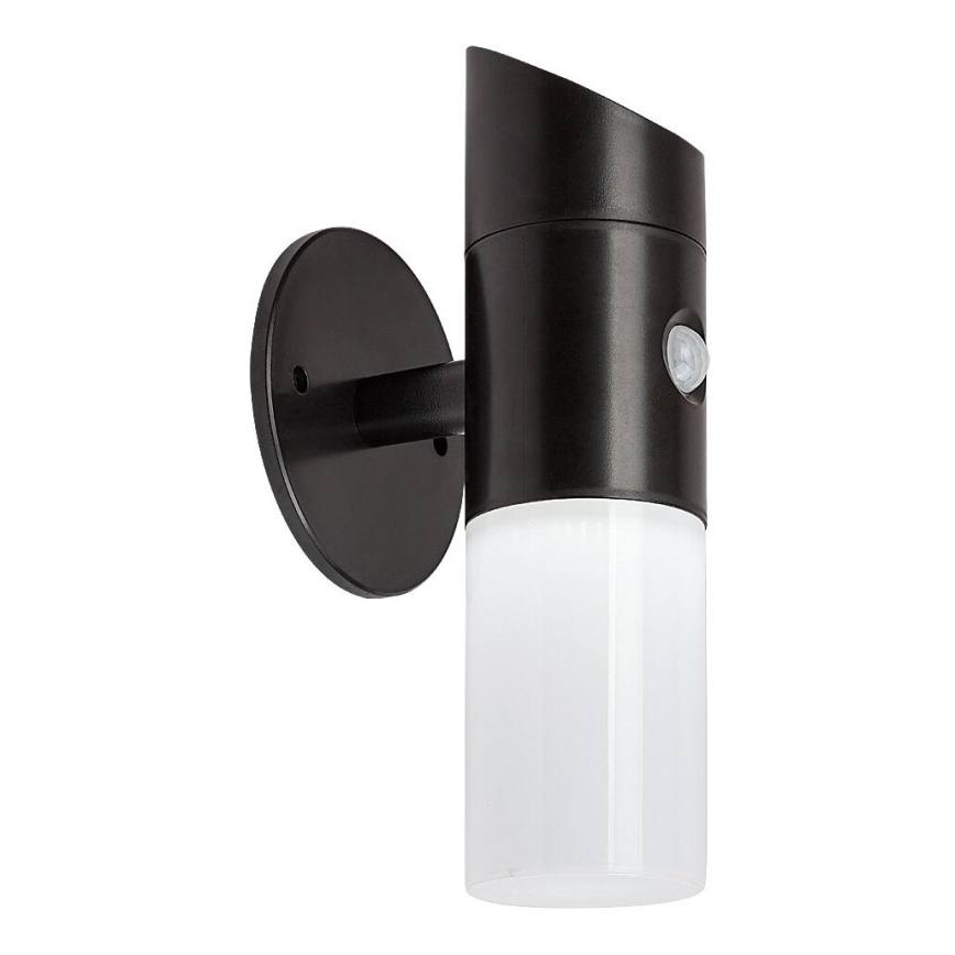 Rabalux - LED RGB Solcellsvägglampa med sensor LED/1W/3,7V IP44 svart