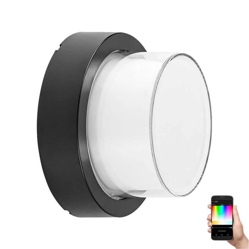 Rabalux - LED RGBW Dimbar vägglampa utomhus LED/10W/230V IP54 Wi-Fi Tuya