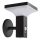 Rabalux - LED solcell väggbelysning med sensor LED/4W/230V IP44 svart 2200 mAh