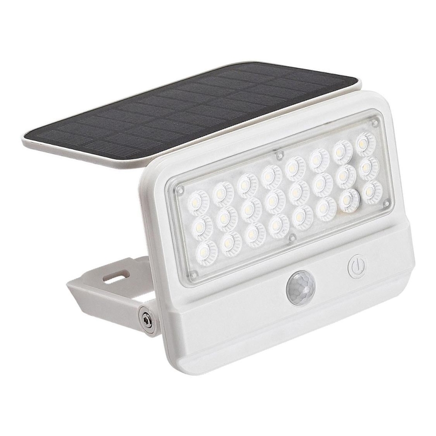 Rabalux - LED solcell väggbelysning med sensor LED/7W/3,7V IP54 vit
