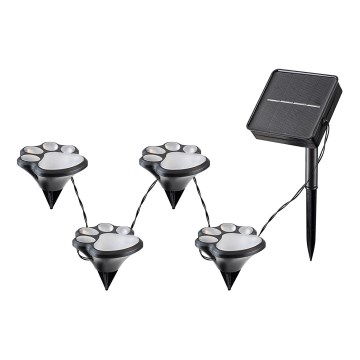 Rabalux - LED solcellsbelysning 4xLED/0,06W/1,2V IP44
