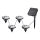 Rabalux - LED solcellsbelysning 4xLED/0,06W/1,2V IP44