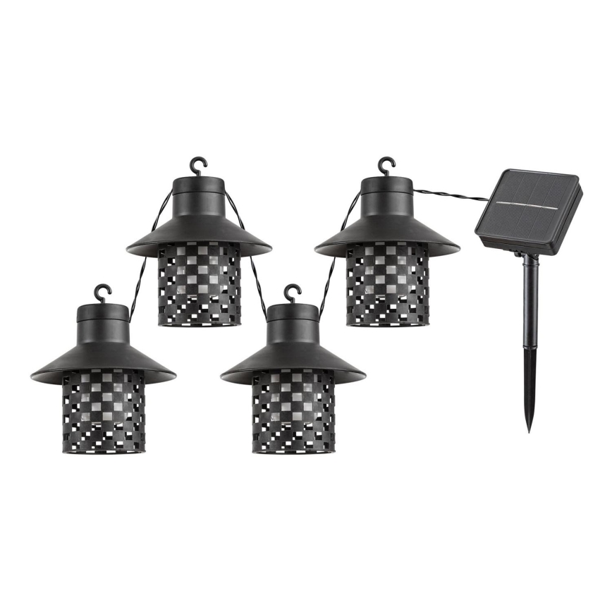 Rabalux - LED Solcellsbelysning 8xLED/0,1W/1,2V IP44 1200 mAh