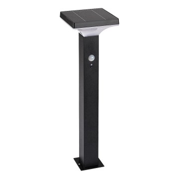 Rabalux - LED solcellslampa med sensor LED/4W/3,7V IP44 svart