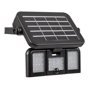 Rabalux - LED solreflektor med sensor LED/9,6W/3,7V IP44 3000 mAh