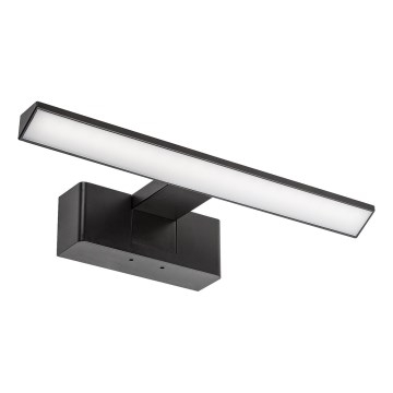 Rabalux - LED-spegelbelysning för badrum LED/6W/230V IP44 30 cm svart