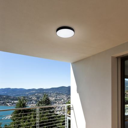 Rabalux - LED Takbelysning LED/18W/230V 3000-6000K IP44 svart