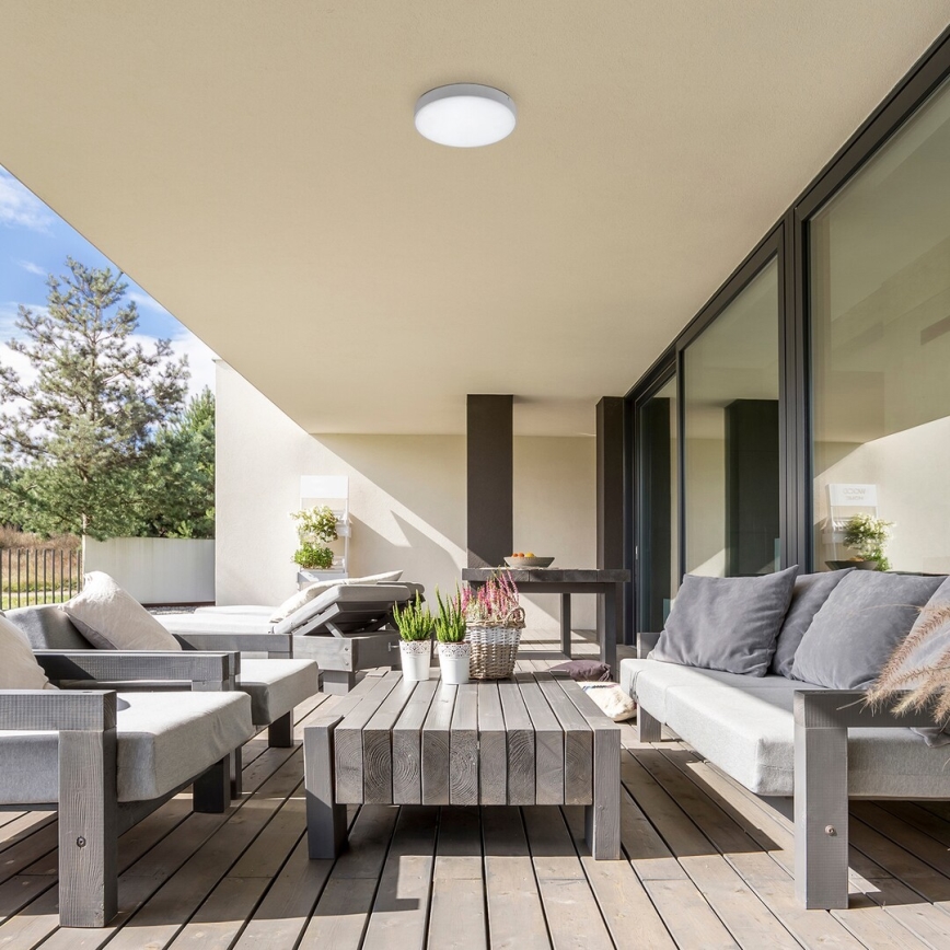 Rabalux - LED Takbelysning LED/24W/230V 3000-6000K IP44 vit