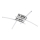 Rabalux - LED taklampa 4xLED/6W/230V 48x66,5 cm