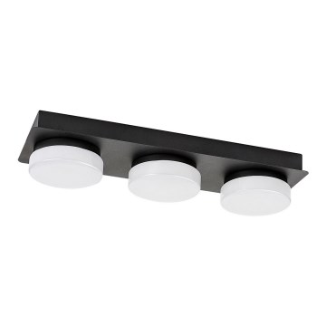 Rabalux - LED taklampa för badrum 3xLED/6W/230V IP44 svart
