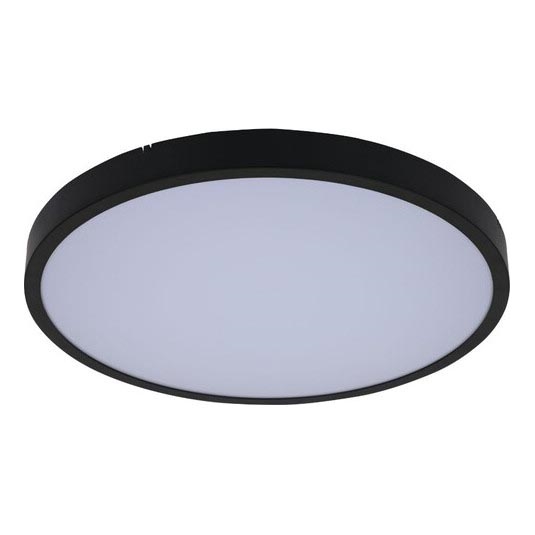 Rabalux - LED taklampa för badrum LED/18W/230V 3000/4000/6000K IP44 diameter 30,5 cm svart