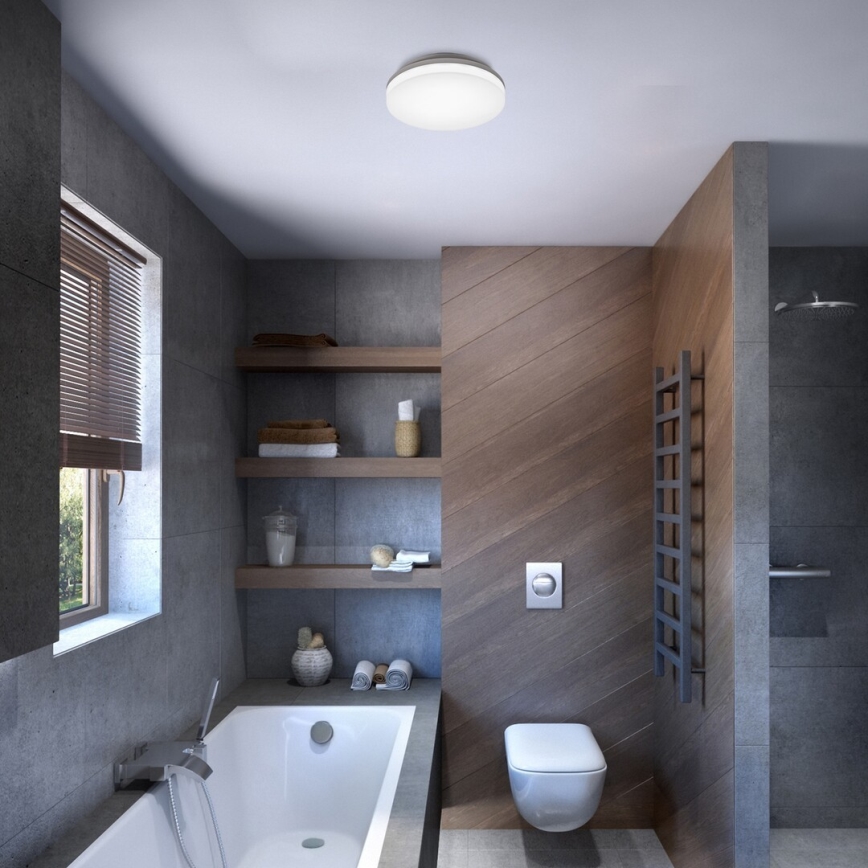 Rabalux - LED takarmatur för badrum, 24W/230V, IP54, 3000K/4000K/6000K, Ø 28 cm