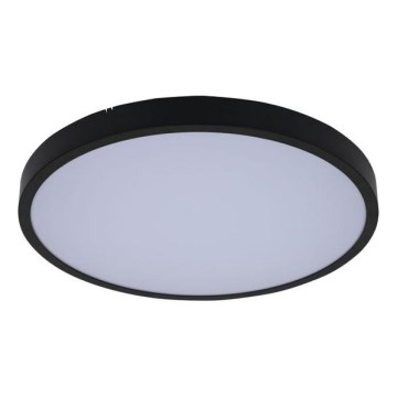 Rabalux - LED taklampa för badrum LED/36W/230V 3000/4000/6000K IP44 diameter 42 cm svart