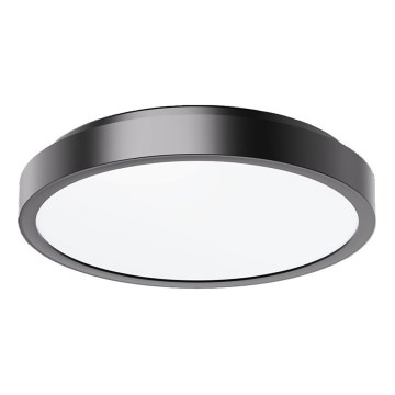 Rabalux - LED taklampa för badrum LED/36W/230V IP44 4000K diameter 35 cm svart