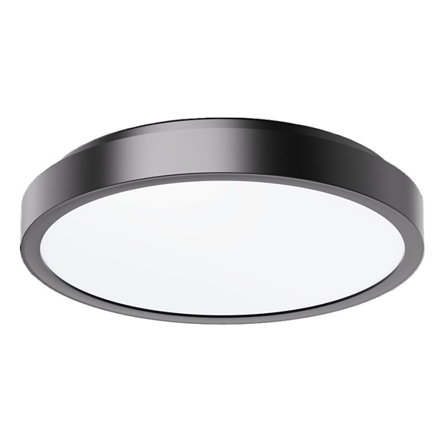 Rabalux - LED taklampa för badrum LED/48W/230V IP44 4000K diameter 42 cm svart