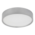 Rabalux - LED Taklampa LED/18W/230V IP44 4000K silver Ø 28 cm