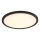 Rabalux - LED taklampa LED/24W/230V 3000/4000/6000K diameter 29 cm svart