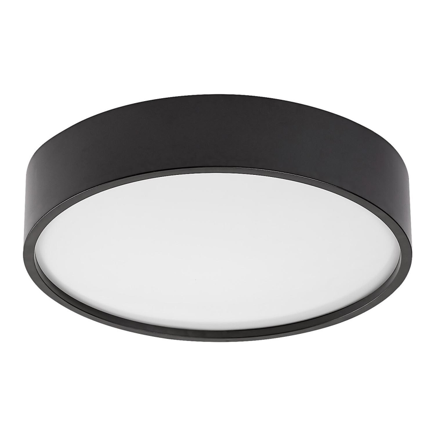Rabalux - LED taklampa med en sensor LED/19W/230V IP44 4000K diameter 28,5 cm svart