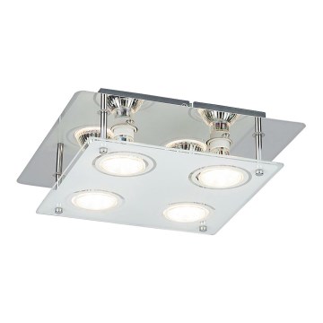 Rabalux - LED-taklampa NAOMI 4x GU10/5W 26x26 cm