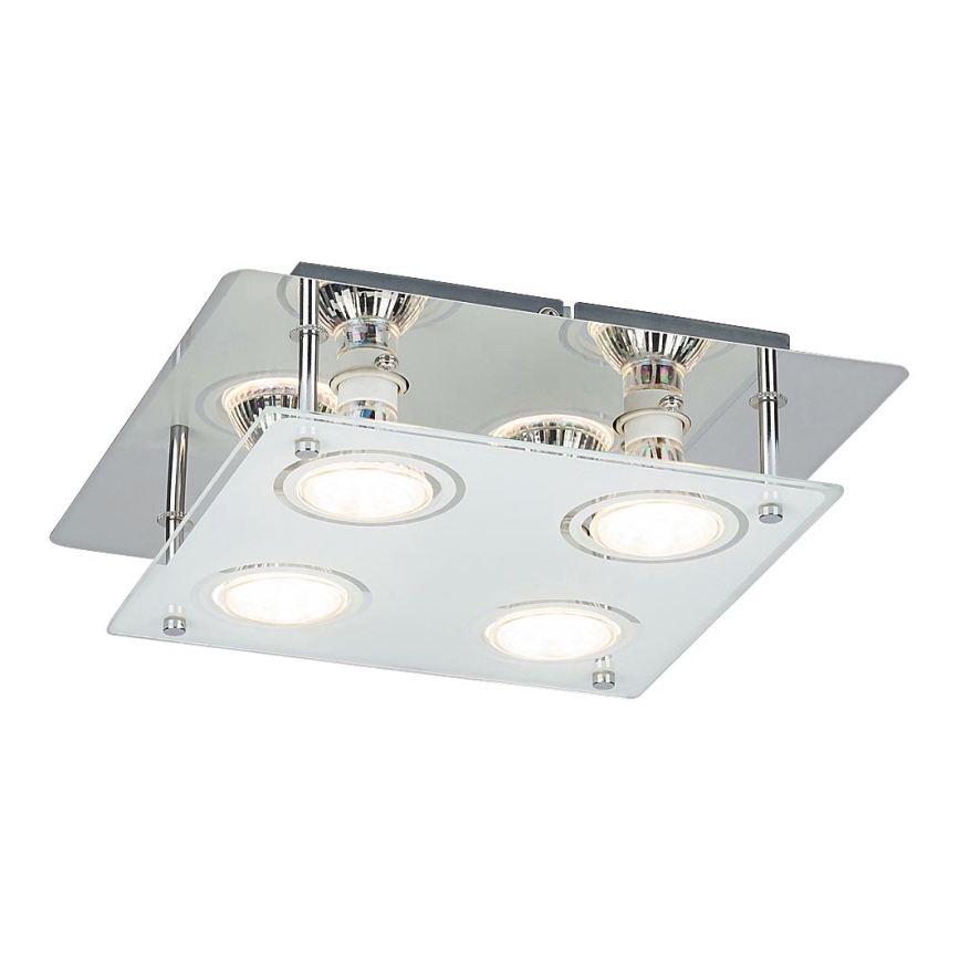 Rabalux - LED-taklampa NAOMI 4x GU10/5W 26x26 cm