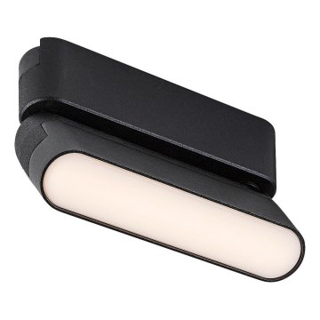 Rabalux - LED Takljus för 1-fas skenssystem LED/6W/230V 3000K 11,5 cm svart